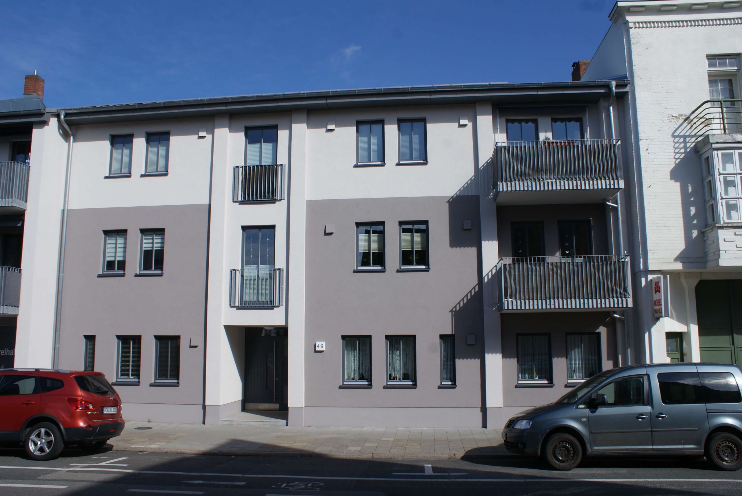 Bauunternehmen Mirko Mielzccarek - Parchim Mehrfamilienhaus